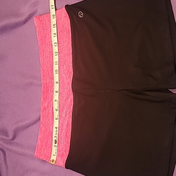 0702. VOGO ~ NWOTs ~ Women's XL Black & Pink Athletic Shorts ~ So Sexy 🩷🩷NEW!! - Picture 9 of 11